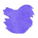 J Herbin Bottled Ink(30ml) Fountain Pen Ink color swatch in Iris Sagesse 