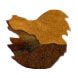 J Herbin 1670(50ml) Fountain Pen Ink color swatch in Terre du Maroc