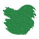 Platinum Mixable Mix-Free Bottled(60ml) Fountain Pen Ink color swatch in Leaf Green