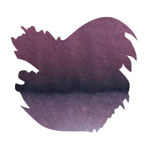 Diamine Bottled Ink(80ml) Fountain Pen Ink color swatch in Lady Grey