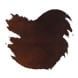 Diamine Ink Cartridge(18pk) Fountain Pen Ink color swatch in Chocolate Brown