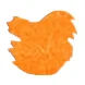 J Herbin Bottled Ink(10ml) Fountain Pen Ink color swatch in Orange Indien