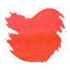 Taccia Bottle(40ml) Fountain Pen Ink color swatch in Aka Red