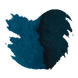 Diamine Guitar(80ml) Fountain Pen Ink color swatch in Pelham Blue