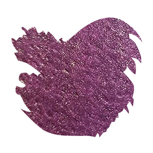Leonardo Officina Italiana Bottled Ink(40ml) Fountain Pen Ink color swatch in Purple Diamond Shimmer
