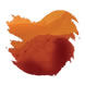 Jacques Herbin Essentials(50ml) Fountain Pen Ink color swatch in Orange Soleil