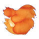 Van Diemans Ink Harvest (30ml) Fountain Pen Ink color swatch in Apricot