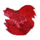 Van Diemans Ink Night Collection (30ml) Fountain Pen Ink color swatch in Red Lightning (Shimmering/Shading)