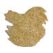 Dominant Industry Mirror Series sample 4ml Fountain Pen Ink color swatch in Champagne Gold