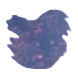 Colorverse Project Vol. 6 Nebula Special 65ml Fountain Pen Ink color swatch in Monkeyhead Nebula (glistening)