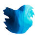 Dominant Industry Painter Series 25ml Fountain Pen Ink color swatch in The Moon - Alphonse Mucha