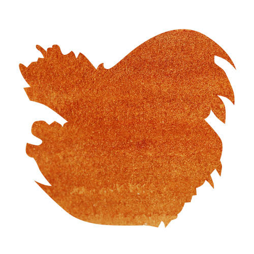 Tono & Lims Exclusive Pen Chalet Line 30ml Fountain Pen Ink color swatch in Harvest Rust