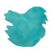 Diamine Forever (50ml) Fountain Pen Ink color swatch in Aqua Surf