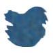 Diamine Forever (50ml) Fountain Pen Ink color swatch in Blue Indigo
