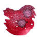 Diamine Black Edition 50ml Fountain Pen Ink color swatch in Winterberry (Chameleon)