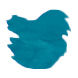 Van Diemans Ink The World Oceans Collection 40ml Fountain Pen Ink color swatch in Atlantic Gulf Stream