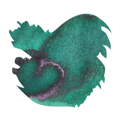 Tono & Lims 7th Anniversary Line 30ml Fountain Pen Ink color swatch in Deep Sea Dive