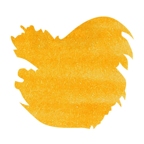 J Herbin Bottled Ink(30ml) Fountain Pen Ink color swatch in Ambre de Birmanie 