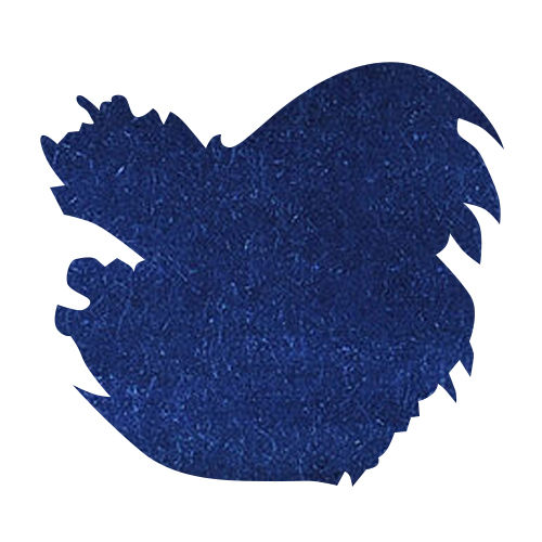 J Herbin Bottled Ink(30ml) Fountain Pen Ink color swatch in Bleu des Profondeurs 