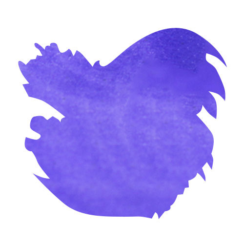 J Herbin Bottled Ink(30ml) Fountain Pen Ink color swatch in Iris Sagesse 