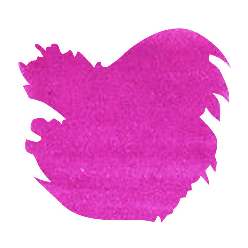J Herbin Bottled Ink(30ml) Fountain Pen Ink color swatch in Rose Cyclamen 