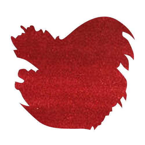 J Herbin Bottled Ink(30ml) Fountain Pen Ink color swatch in Rouge Grenat 
