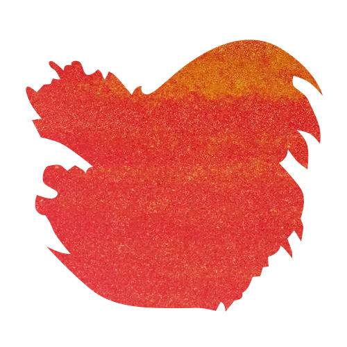 J Herbin 1670(50ml) Fountain Pen Ink color swatch in Rouge Hematite