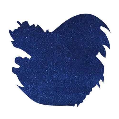 J Herbin Bottled Ink(10ml) Fountain Pen Ink color swatch in Bleu des Profondeurs