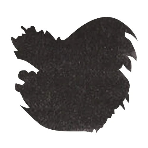 J Herbin Bottled Ink(10ml) Fountain Pen Ink color swatch in Perle Noire