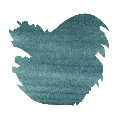 J Herbin Bottled Ink(10ml) Fountain Pen Ink color swatch in Vert de Gris