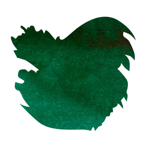 Sailor USA 50 State(20ml) Fountain Pen Ink color swatch in Alabama (Collard Green)