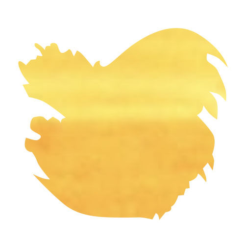Monteverde Jungle Collection 30ml Fountain Pen Ink color swatch in Lion (Yellow)