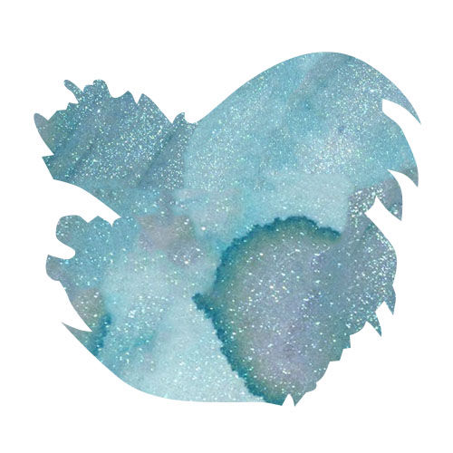 Wearingeul World Literature Collection 30ml Fountain Pen Ink color swatch in The Little Mermaid
