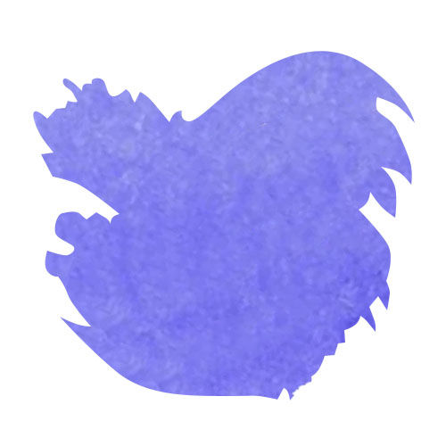 Diamine Purple Edition 50ml Fountain Pen Ink color swatch in Jacaranda