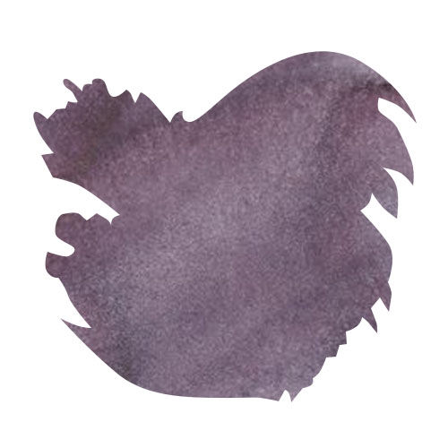 Diamine Purple Edition 50ml Fountain Pen Ink color swatch in Lavender Frost (Shimmer)