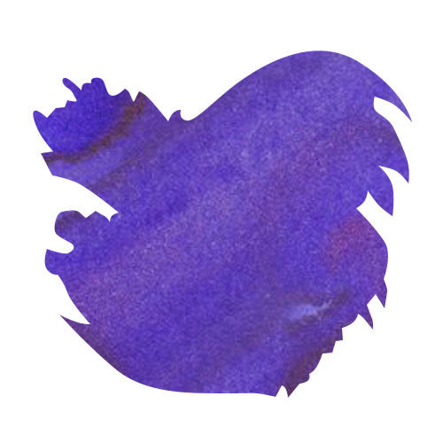 Diamine Purple Edition 50ml Fountain Pen Ink color swatch in Rainbows End (Chameleon)