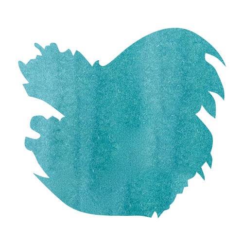 Keyno Stay.tionery 001 Serenity Fountain Pen Ink color swatch in 001 Serenity