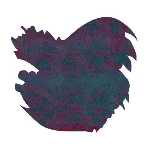 Diamine Teal Edition 50ml Fountain Pen Ink color swatch in Myrrh the Merrier